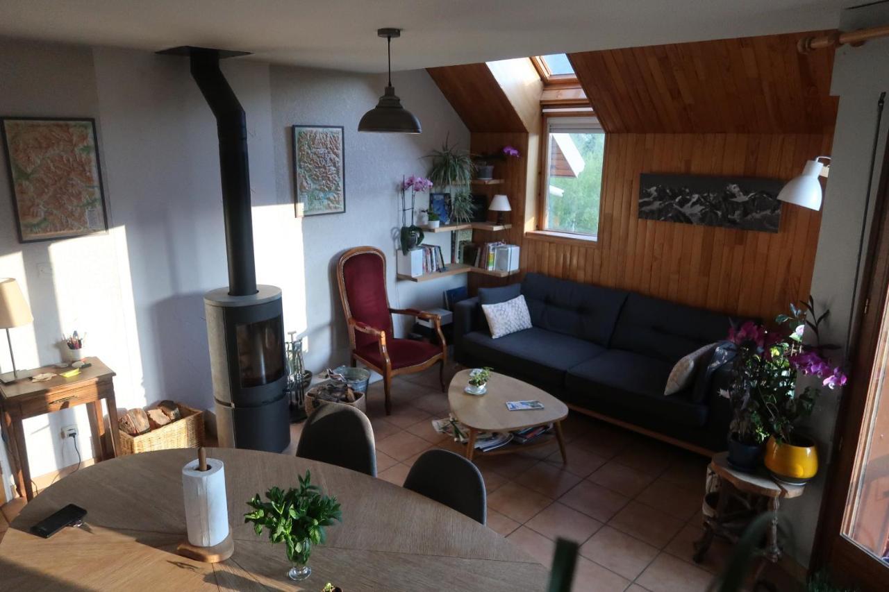 Chez Cat Et Christophe , Chambre Calme Et Lumineuse Chez L'Habitant Avec Vue Guillestre Eksteriør bilde